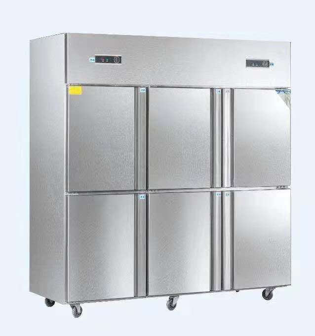 冰柜冰箱冷柜冷藏冷冻双温保鲜柜六门商用大容量厨房冰箱